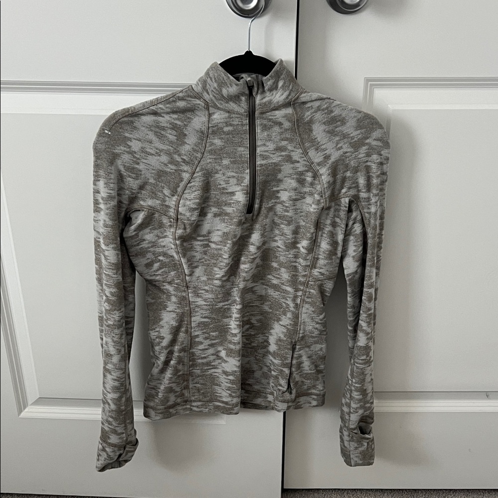 lululemon athletica Gray Long Sleeve Top